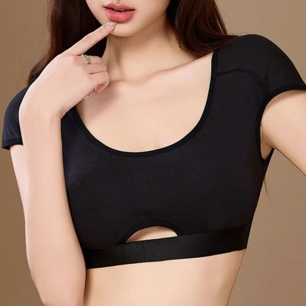 

Хлопковое нижнее белье с прямоугольными плечами, невидимая съемная подушечка, беспроводной бюстгальтер, нижнее белье, бесшовная подушечка для плеч, бюстгальтер для коррекции фигуры