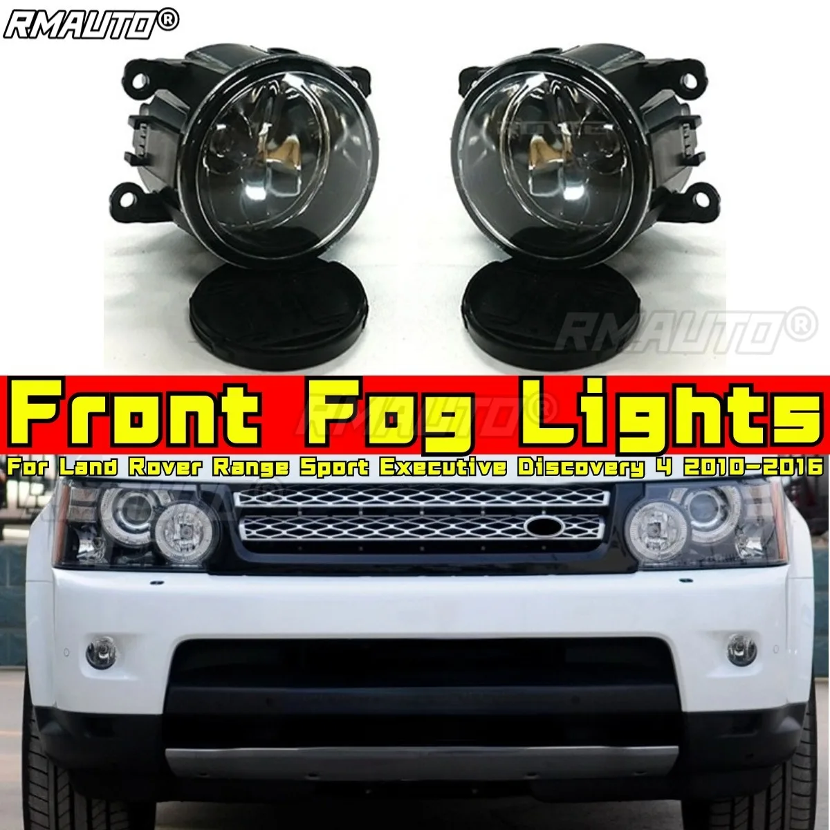 

For Land Rover Range Sport Executive Discovery 4 2010-2016 Car Accessories Front Fog Lights Front Driving Lamp Halogen LED Bulbs