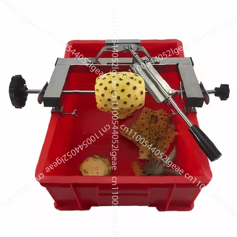 

Pineapple Knife Peeler, Fully Automatic Electric Stainless Steel Pineapple Genie for Effortless Peeling and Cutting