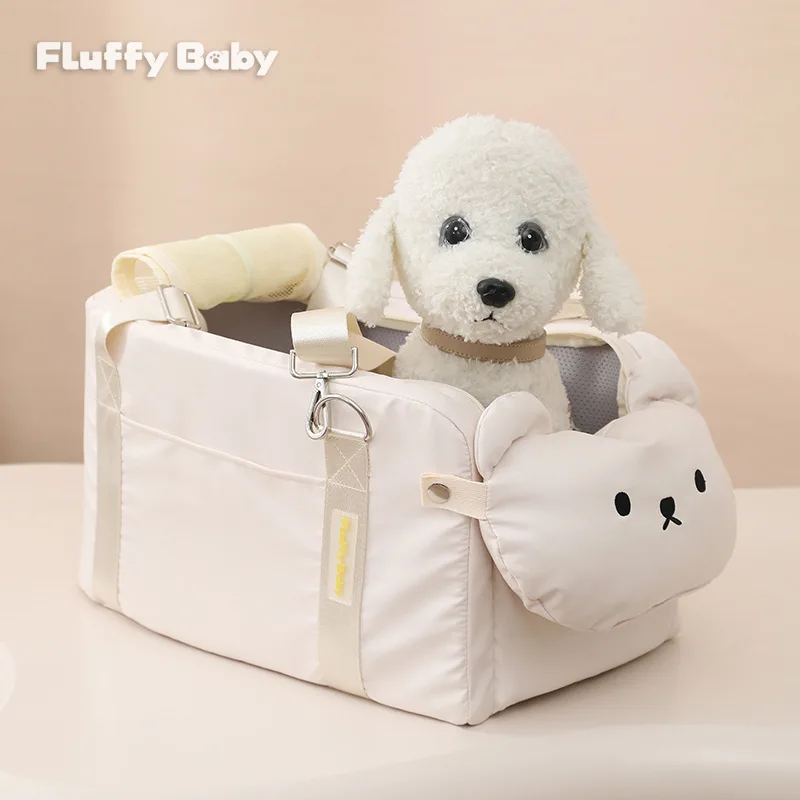 Factory Wholesale Multi-functional Pocket Soft Folding Pet Travel Tote Bag, Carry Pet Tote Bag