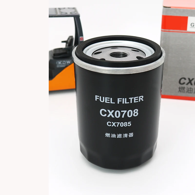 CX0708 es adecuado para el nuevo filtro de combustible diésel 490 CX7085 filtro de combustible Universal