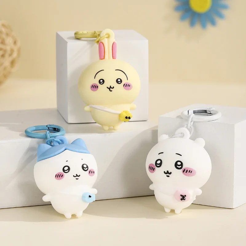 Chiikawas أنيمي المفاتيح Kawaii حقيبة قلادة لطيف Usagi Hachiware Chiikawas الكرتون الشكل حقيبة العرافة تحصيل لعبة المشجعين هدية