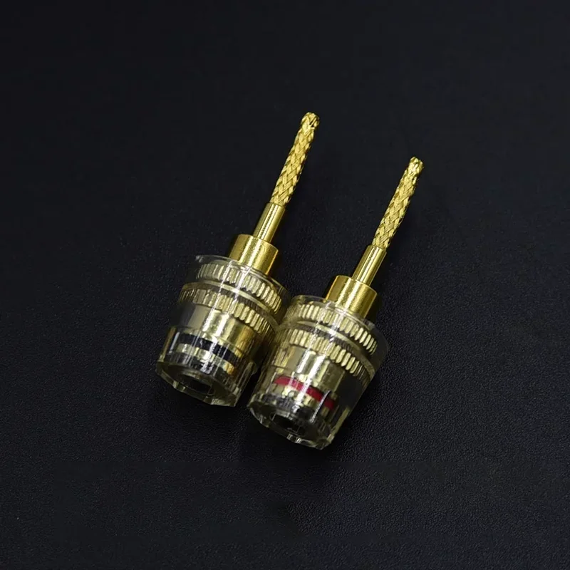 hifi Audio Y spade binding post Y spade U-shaped Connector terminal DIY Wire Connector amplifier speaker plug