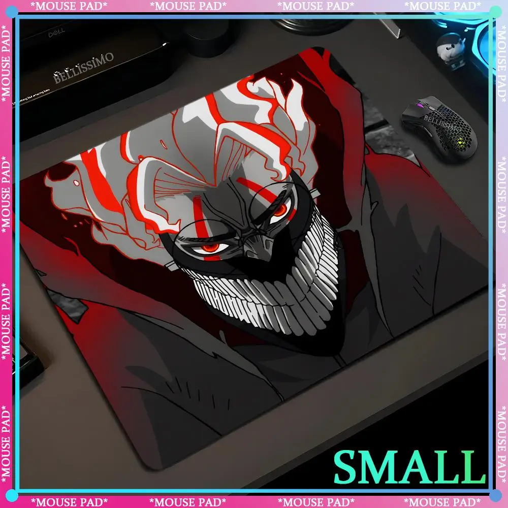 Small D_DAN DA DAN computer cute game player accessories cartoon mousepad game keyboard pad desk mat e-sports rubber mouse pad