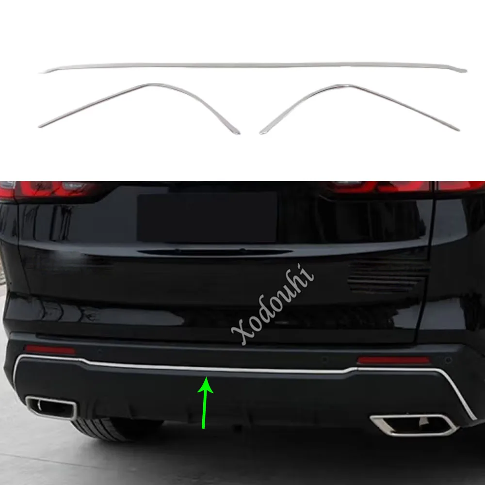 

Stainless Steel Car Rear Bumper Cover Trim Strip Decoration Frame For Honda CRV CR-V 2023 2024 Auto Exterior Accessories