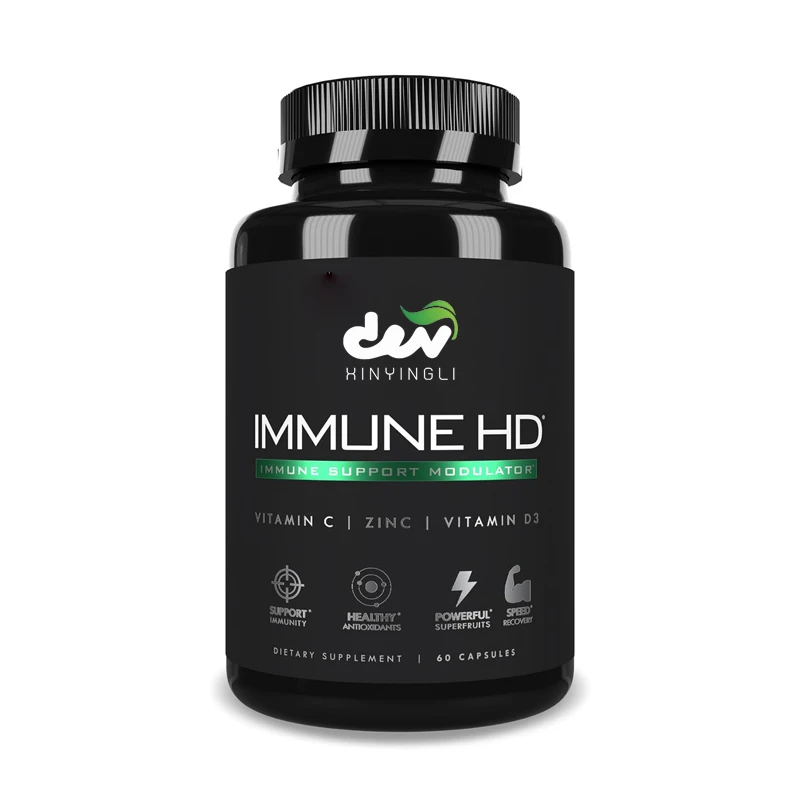 

Immune high-definition support supplements, elderberry, echinacea, vitamin C, D3, zinc, immune health and health formula