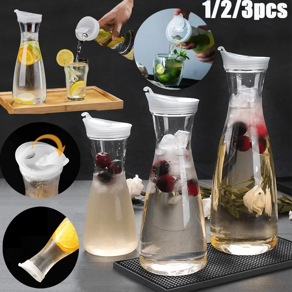 1/3/Uds. Botella de agua fría de 600ml/110ml/1600ml, multiusos, gran capacidad, zumo de fruta, leche, hervidor de agua portátil para acampar