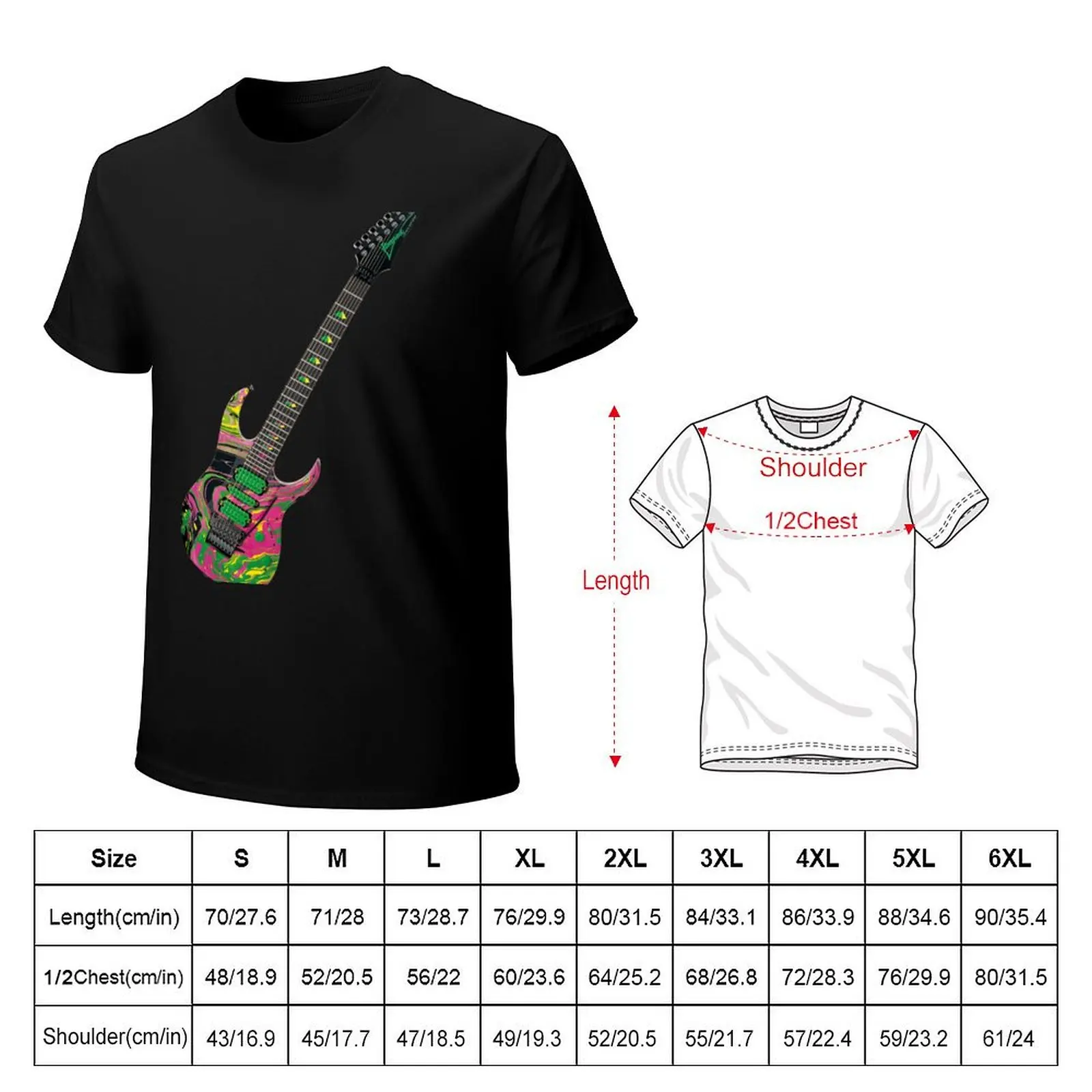 Ibanez Universe (UV77 MC) T-Shirt anime figures man t shirt topping for a boy men t shirt