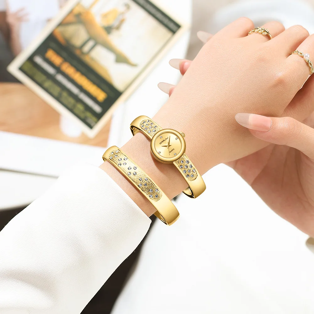 

Женские водонепроницаемые наручные часы, женский маленький тонкий аналоговый браслет, кварцевые часы, изящные рождественские подарки