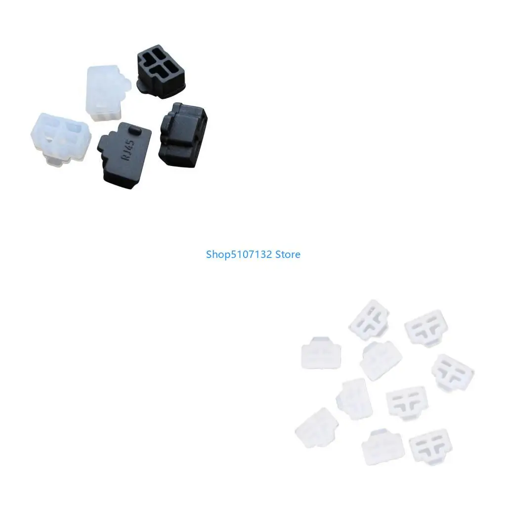 

87HD упаковка из 100 RJ45 Anti Dust Cover Cap Protect Protect Protect Protect Protect Protect Protect Protect Protect Protector