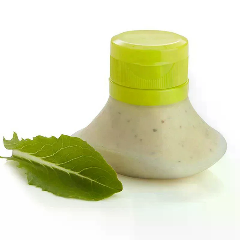 Mini Salad Dressing Squeeze Bottle For Kitchen Tools Outdoor Storage Bottle Portable