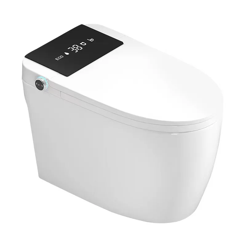 

ZC1 Auto Flush Intelligent Toilet Bathroom Commode S-Trap Ceramic One Piece Intelligent Bidet Toilet Smart WC Toilet