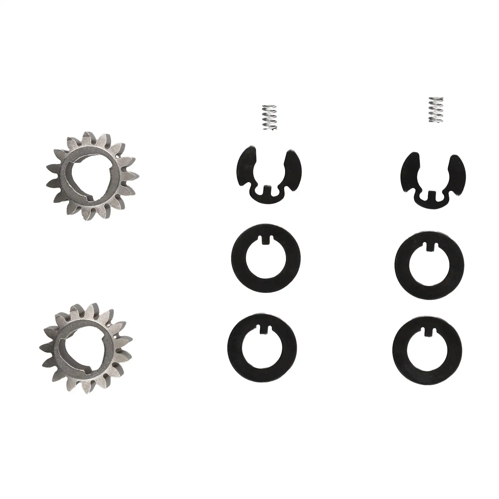 Complete Wheel Gear Kit for Toro 1053040 1056840 Recycler Includes Pinion Gears Thrust Washers and Retaining Clips