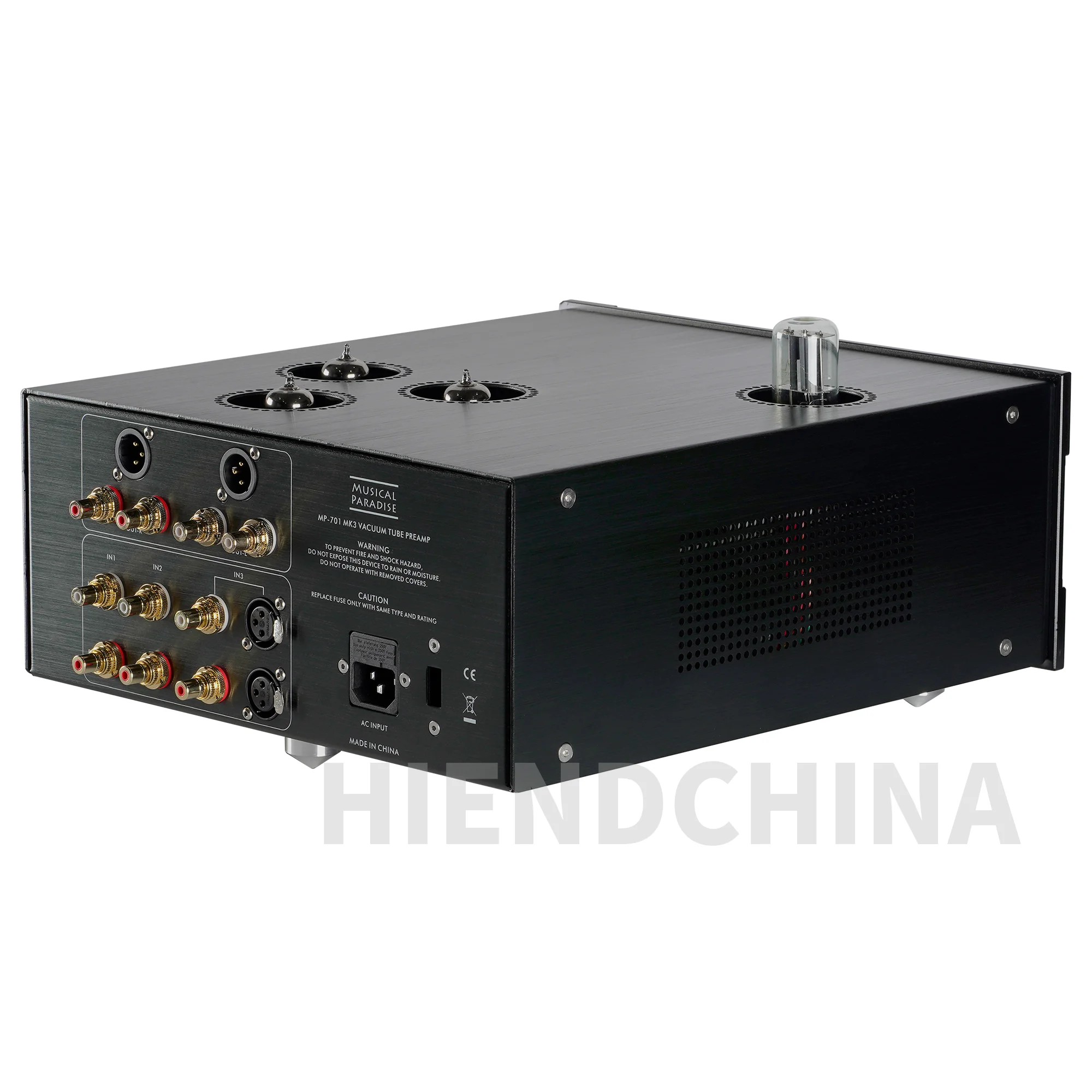 Musical Paradise MP-701 MK3 Bile Front Stage Tubo Eletrônico Amplificador de Fase Frontal com Controle Remoto