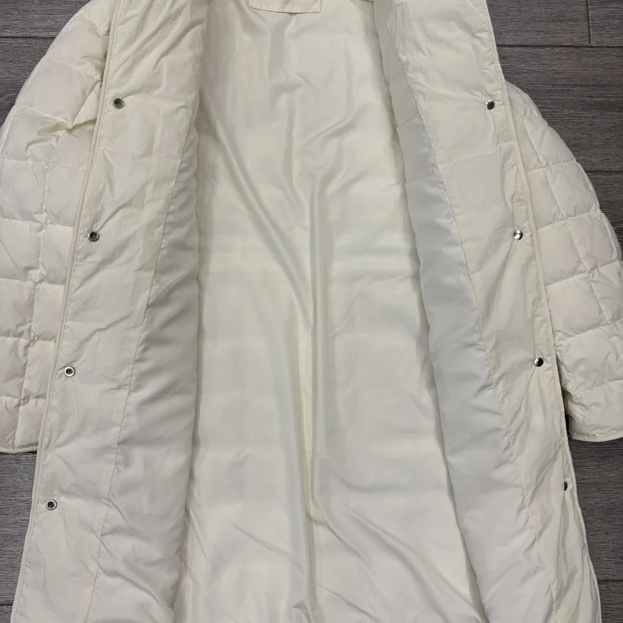 90 doudoune en duvet de canard blanc pour femme, Parka chaude à revers mi-long, légère, à la mode, nouvelle collection automne hiver