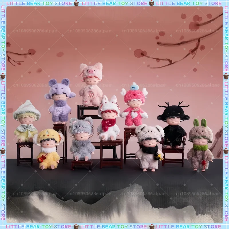

Authentic Black Play Mimi Little Monster Blind Box Second Generation Vinyl Doll Trendy Doll Handmade Cute Gift Ornament Toy Gift