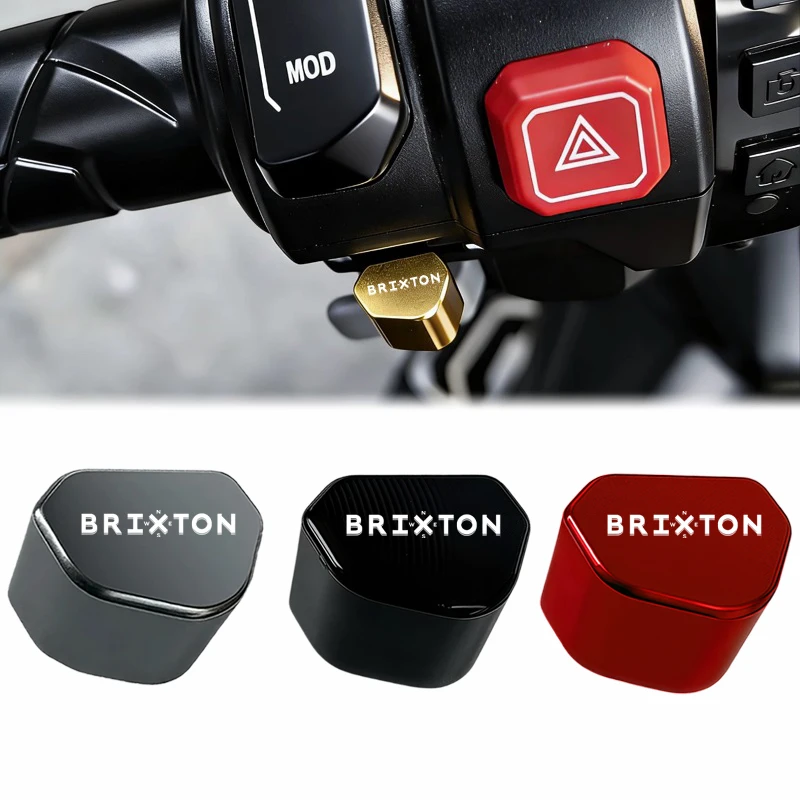 

Moto CNC For Brixton Cromwell 125 1200 Crossfire Storr 500 Sunray Felsberg 125 250 SK 8 Switch Button Turn Signal Switch Key cap