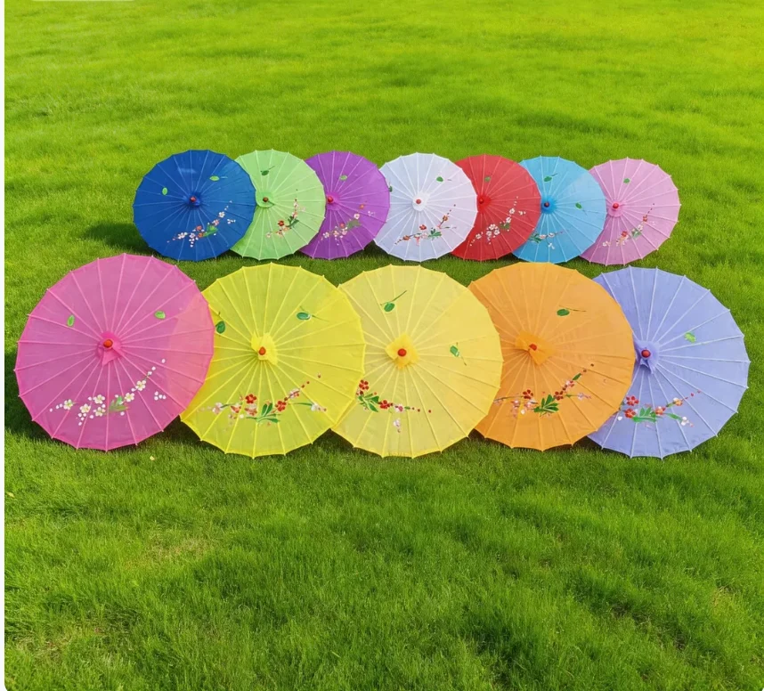 40 pcs traditional Chinese umbrellas, women's craft umbrellas, dance performances, and wedding sunshade umbrellas