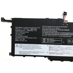 01AV409 00HW028 01AV457 01AV458 SB10F46466 01AV439 00HW029 SB10F46467 Laptop Battery For Lenovo Thinkpad X1 Series Notebook