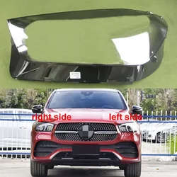 For 2020 2021 Mercedes-Benz GLE300 GLE400 GLE450 Headlight Cover Transparent Headlamp Lamp Shell Replace Original Lampshade