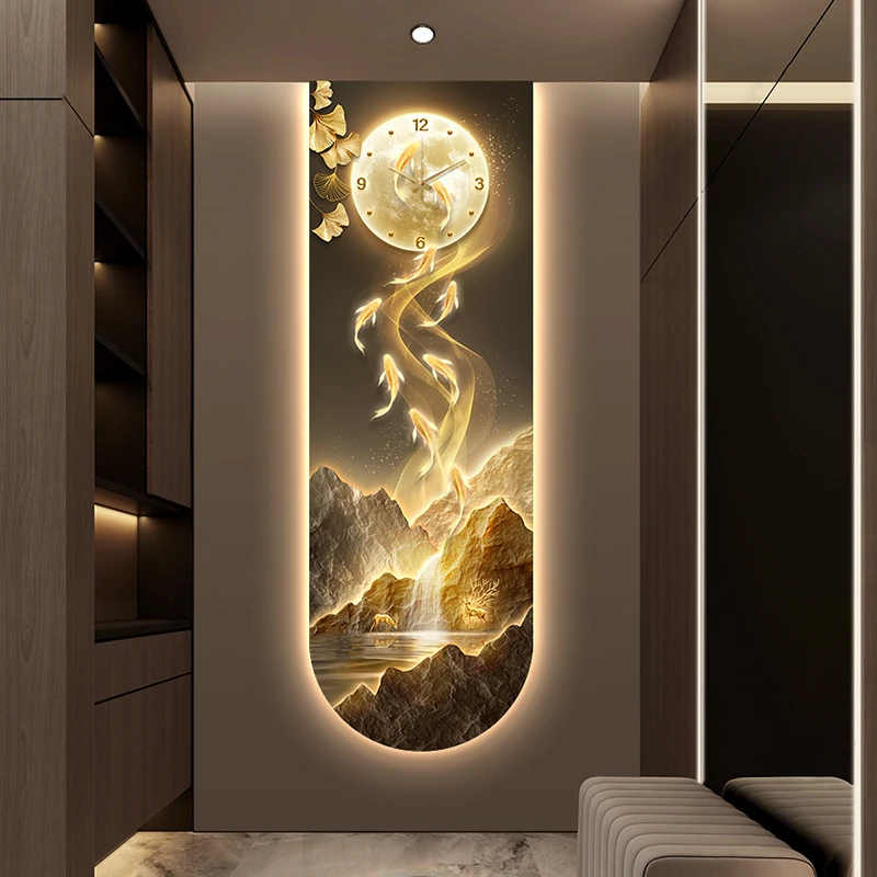 

Zainah для комнаты украшения дома украшения цифровые часы Wa # Модель Plugin с подсветкой и механизмом настенных часов с дистанционным управлением