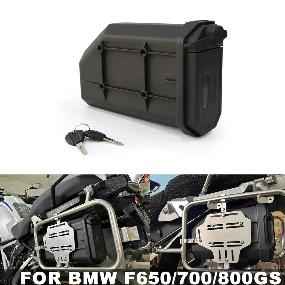 

Motorcycle Toolbox For BMW F800 F700GS F650GS G310GS S1000/F900 XRSide Tool Box Waterproof Decorative Box First-aid/ Breakdown