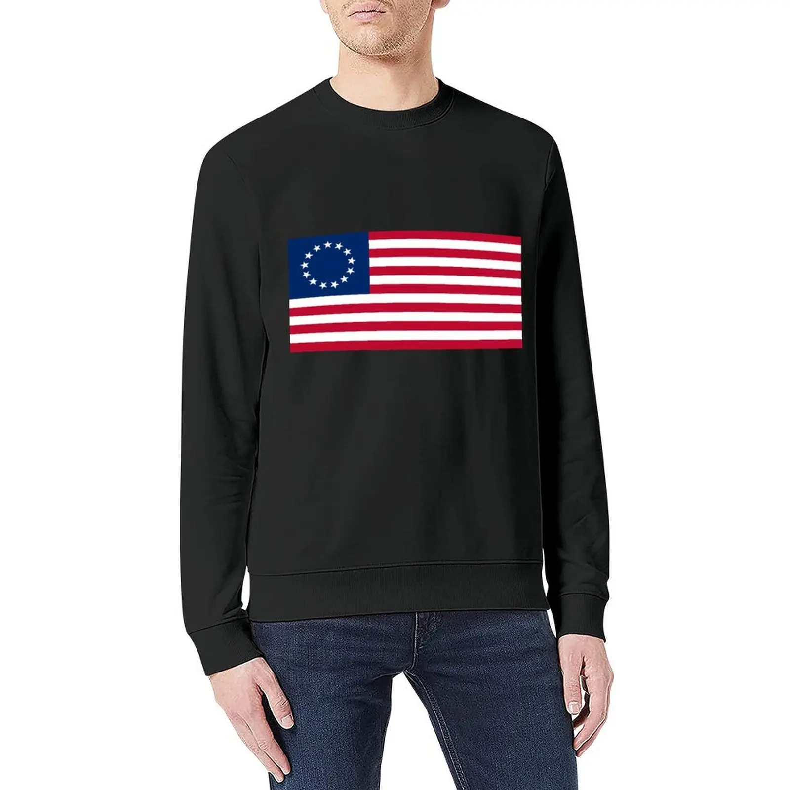 بيتسي روس العلم الأمريكي البلوز الجرافيك تي شيرت الرجال بلوزة أنيمي الملابس الرجال معطف البلوز للرجال