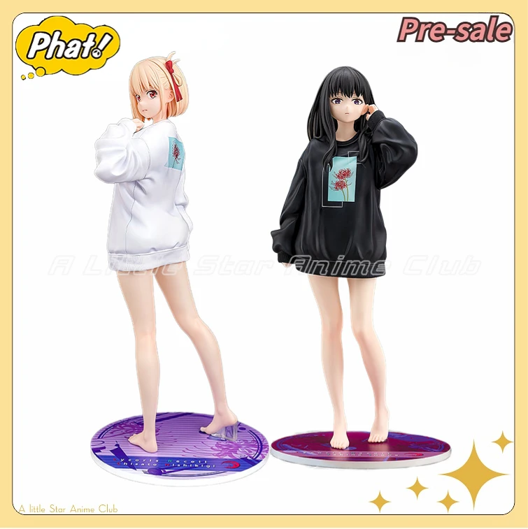 

【Предпродажа】Оригинальная шляпа! LycoReco Nishikigi Chisato/Inoue Takina Oversize Толстовка 1/7 Коллекция аниме-фигурок
