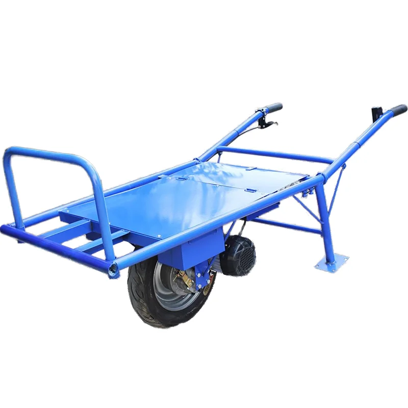 

Heavy Steel Mountain Climbing Wheel Barrow Wheelbarrow Motorized for Farms Orchards Livestock Areas