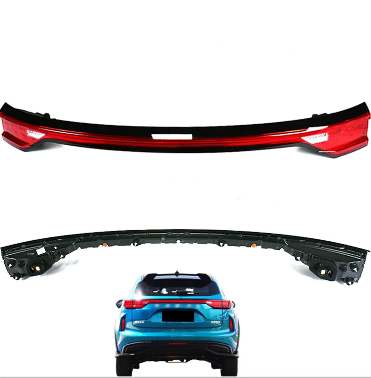 

Rear tail lamp assembly Rear door light through light trunk light for GWM Great Wall HAVAL Chitu