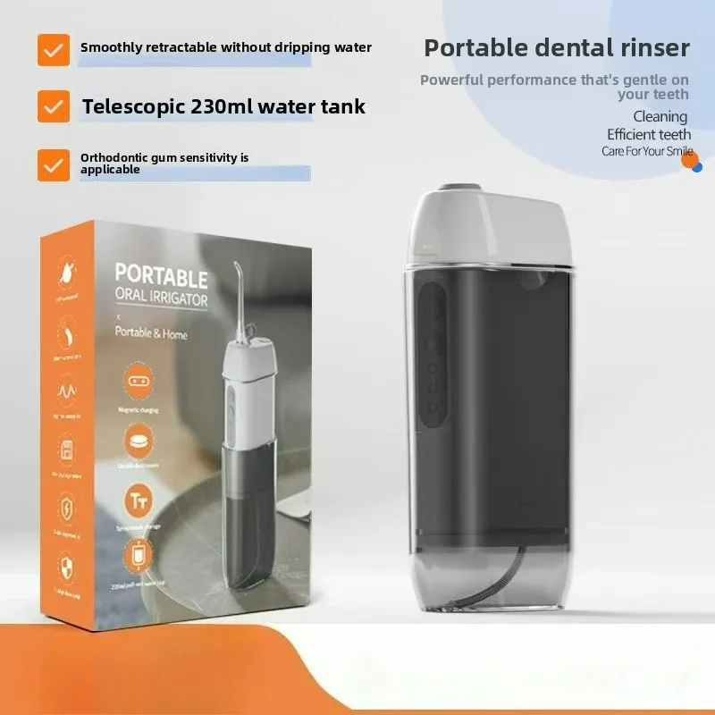 

Ирригатор для полости рта с одной водой, перезаряжаемый портативный стоматологический струй воды, электрическое устройство для чистки зубов для дома и путешествий