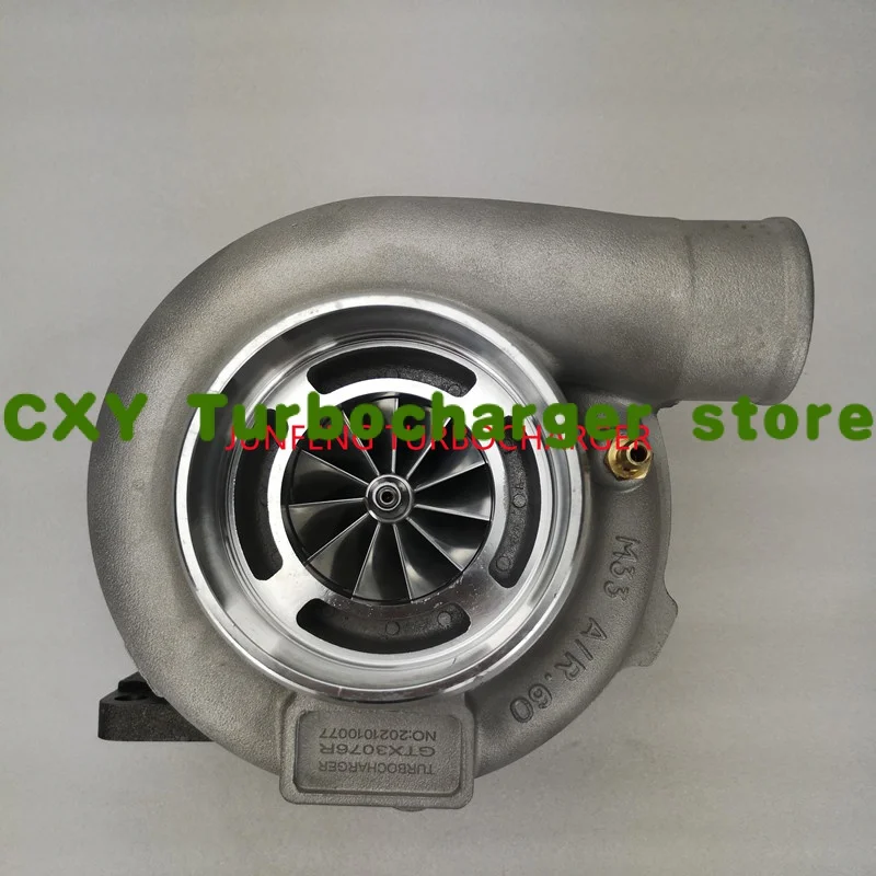 856801-5027S 740902-0008 GTX3076R Turbocharger 560HP - 640HP Billet Wheel A/R 0.60   A/R 0.63 T3 / V-band