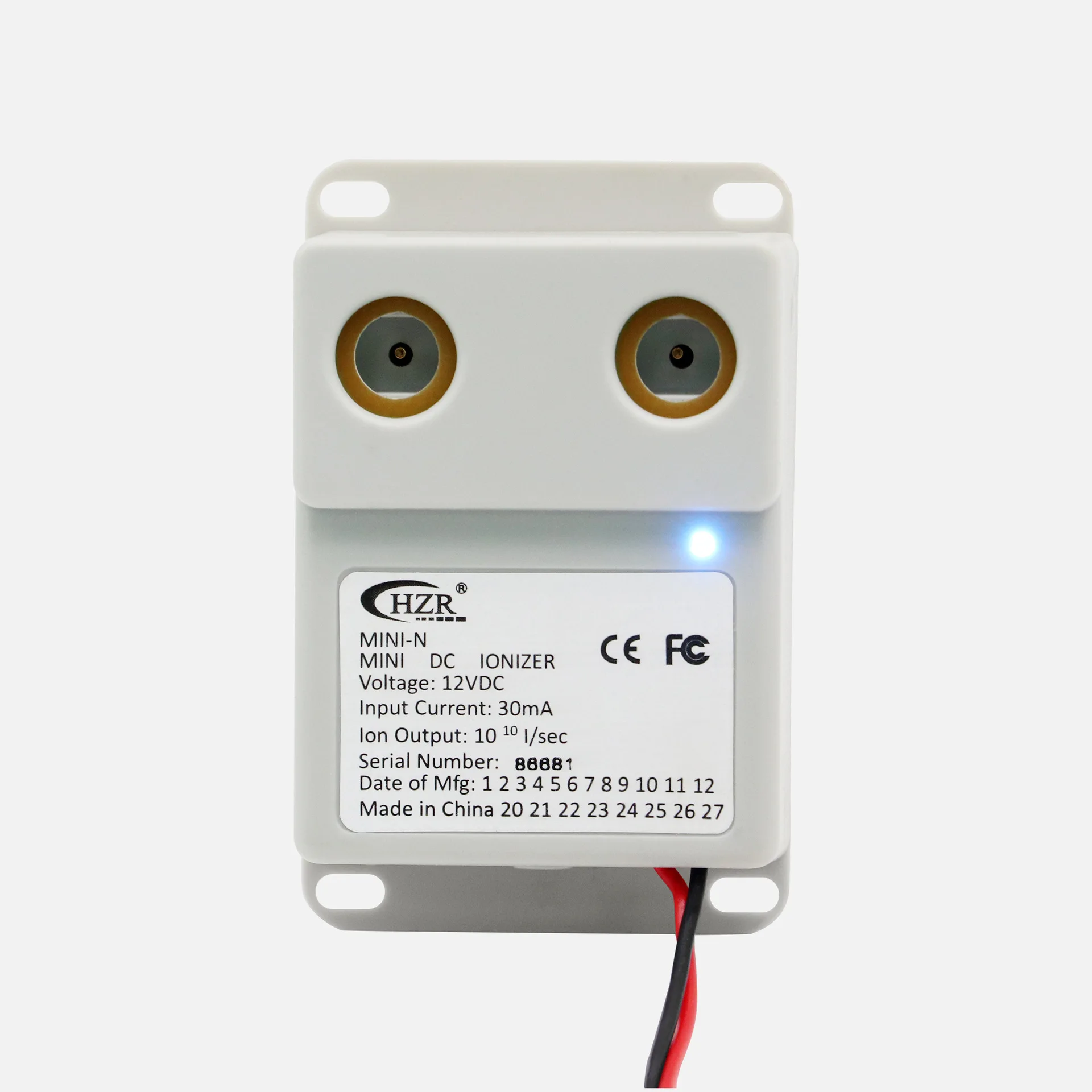 HZR Mini-n Non-powered Static Eliminator - Anti-static, Silent, Fast, Compact And Highly Efficient With Negative Ions