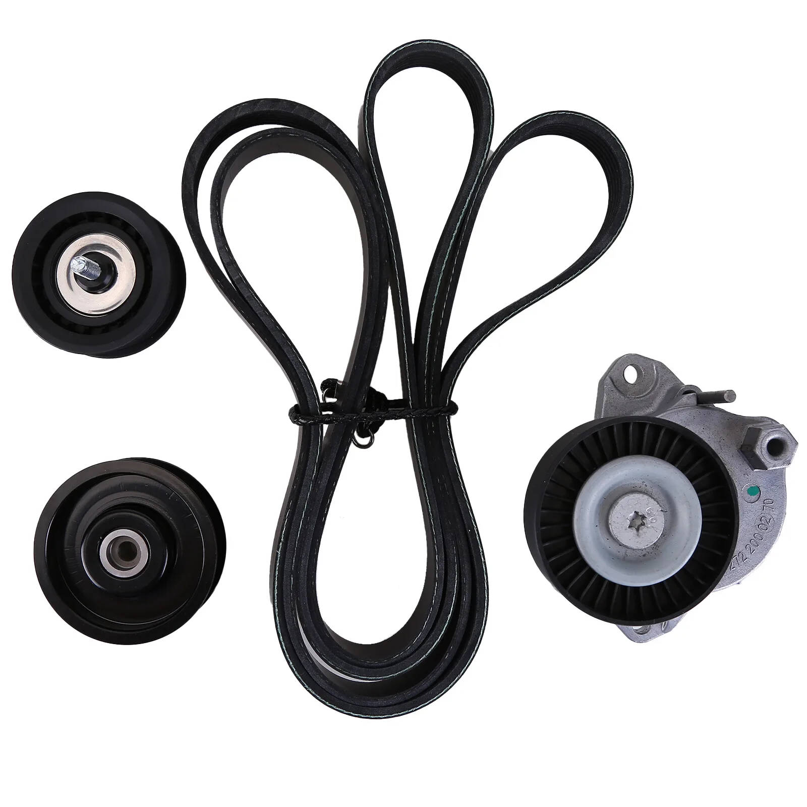 2722021419 2722000270 2722021019 شداد حزام القيادة وبكرة المهمل مجموعة حزام اعوج لمرسيدس بنز 2006-2011