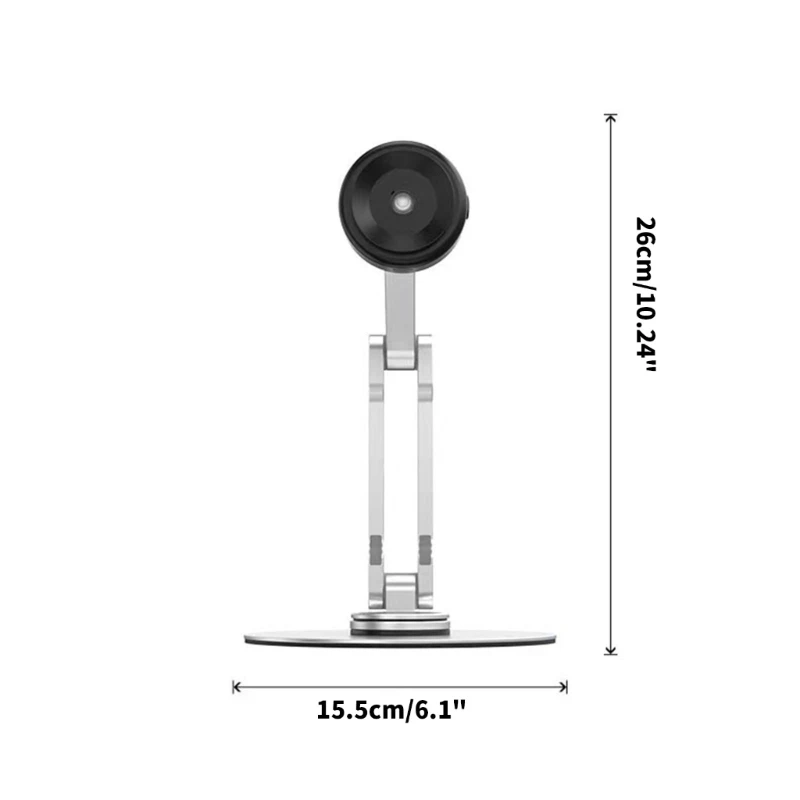 Tablet Stand Phone Stands Holder with Vacuum Suction Cup Aluminium Alloy Bracket