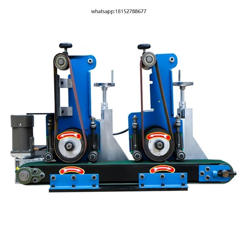 Industrial Desktop Small Metal Sheet Plane Buffing Polishing Grinding Machine