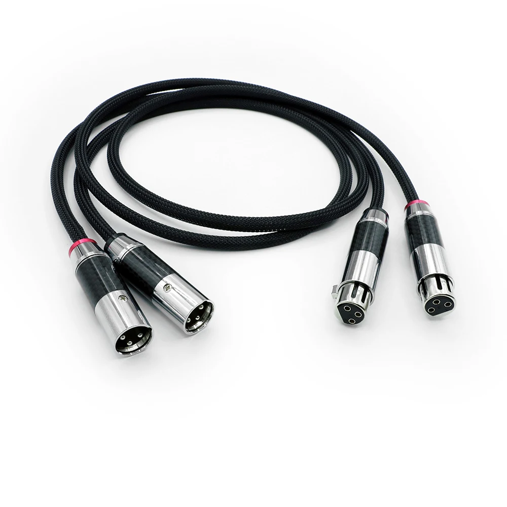 

Hi-end HIFI 2 core PVC Silver Plated 3 PIN Female XLR to Male XLR jack 3PIN Balance Audio signal Cable Wire Line