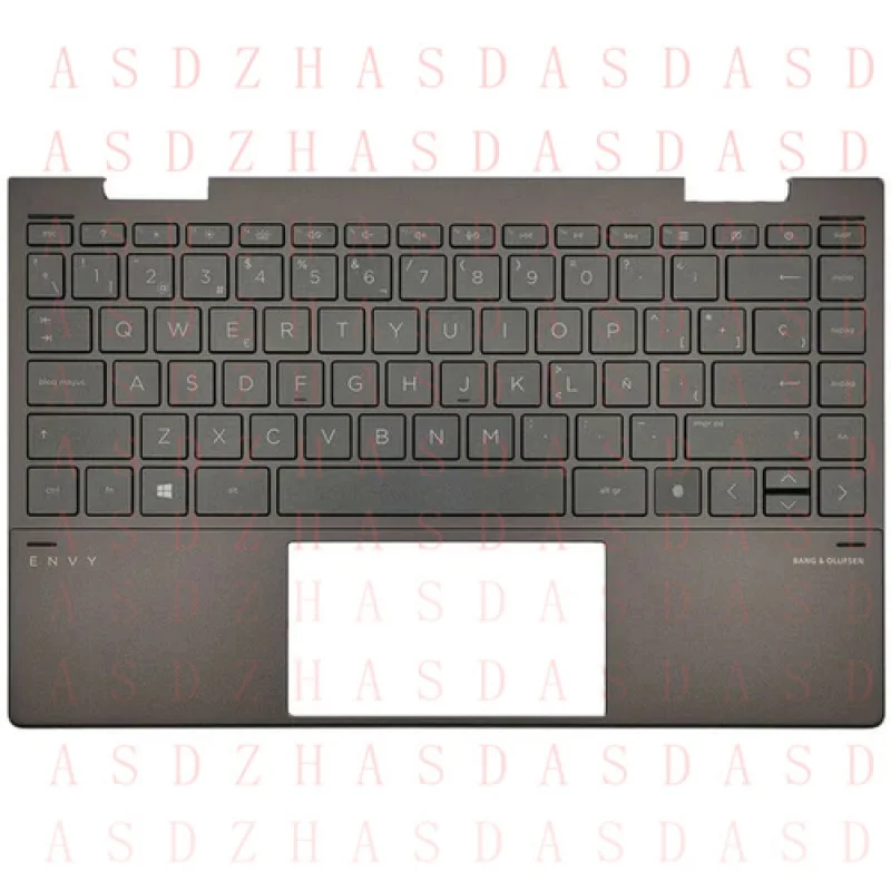 Z   L94518-001 for HP ENVY 13 X360 13-AY TPN-C147 Palmrest + Backlit Keyboard Brown