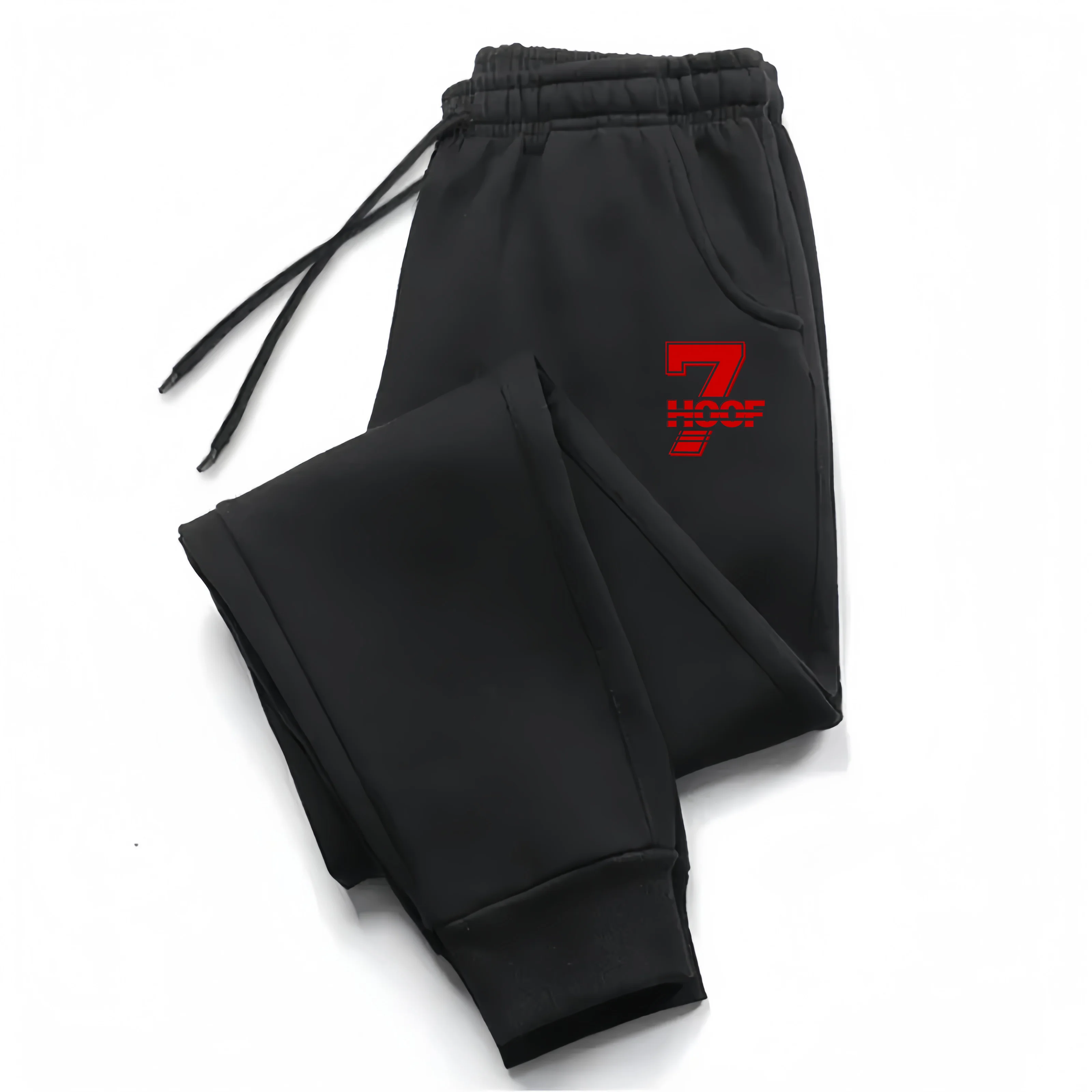 

2025 Autumn/Winter Men's Printed Letter Patterned Pants - Loose Fit Men's Casual Casual Pants for Back-to-School Season