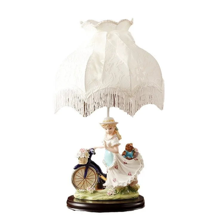 Porcelain puppet ornaments, figures, TV cabinets, children's room ornaments, ceramic crafts, creative prince living room