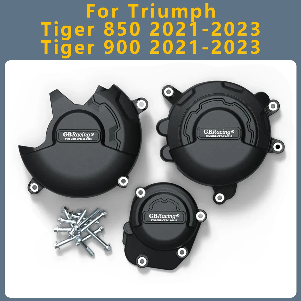

Motorcycle Engine Cover Clutch Cover Protection Set Accessories For Triumph Tiger 850 900 2021 2022 2023 Tiger850 Tiger900