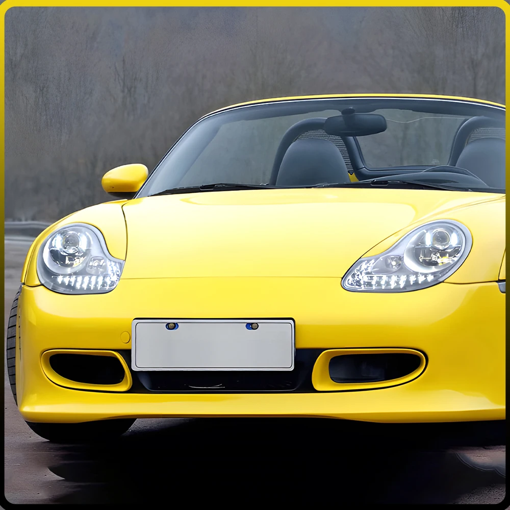 For Porsche 911-996 1998-2004 LED Auto Headlights Upgrade OEM Style Assembly Projector Lens Car Tool Accessories Plug and Play ﻿