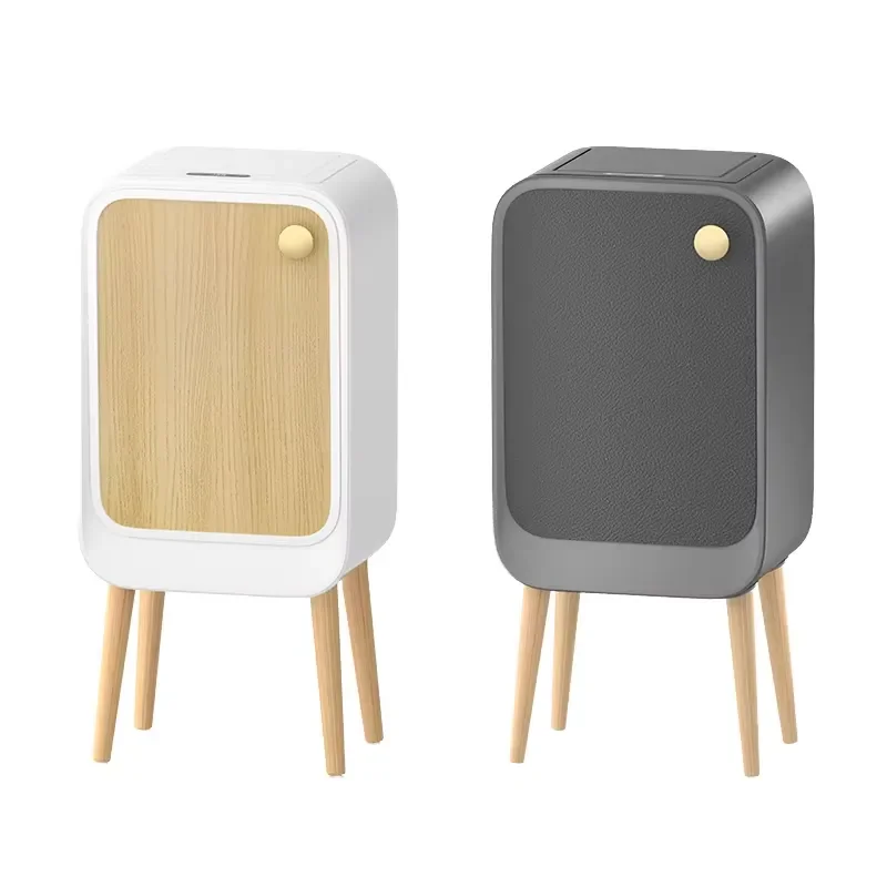 20L Automatic Trash Can Motion Sensor Touch Switch Odor Filter Smart Waste Bin for Kitchen Bathroom Home Office Use Modern