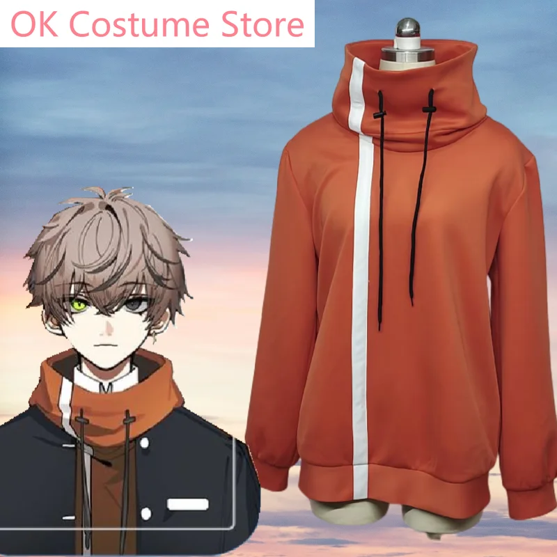 Nijisanji Alban Sweatshirts Customize Cosplay Costume Cos Game Anime Party Uniform Hallowen Play Role Clothes