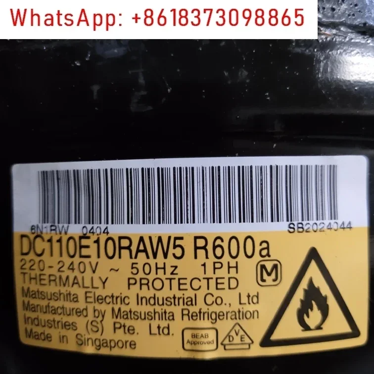 DA100E13R DG91 100E DG125E11R refrigerator freezer refrigeration compressor