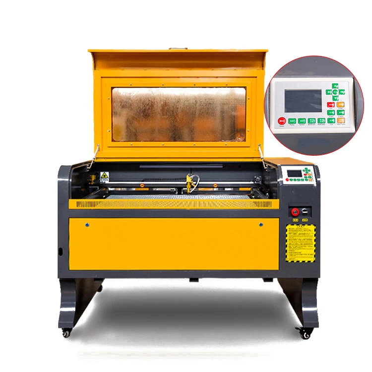 VEVOR-Graveur Laser avec Contrôleur Ruida, 60W 4060 CO2, 400x600mm, Machine de Découpe pour Bois,