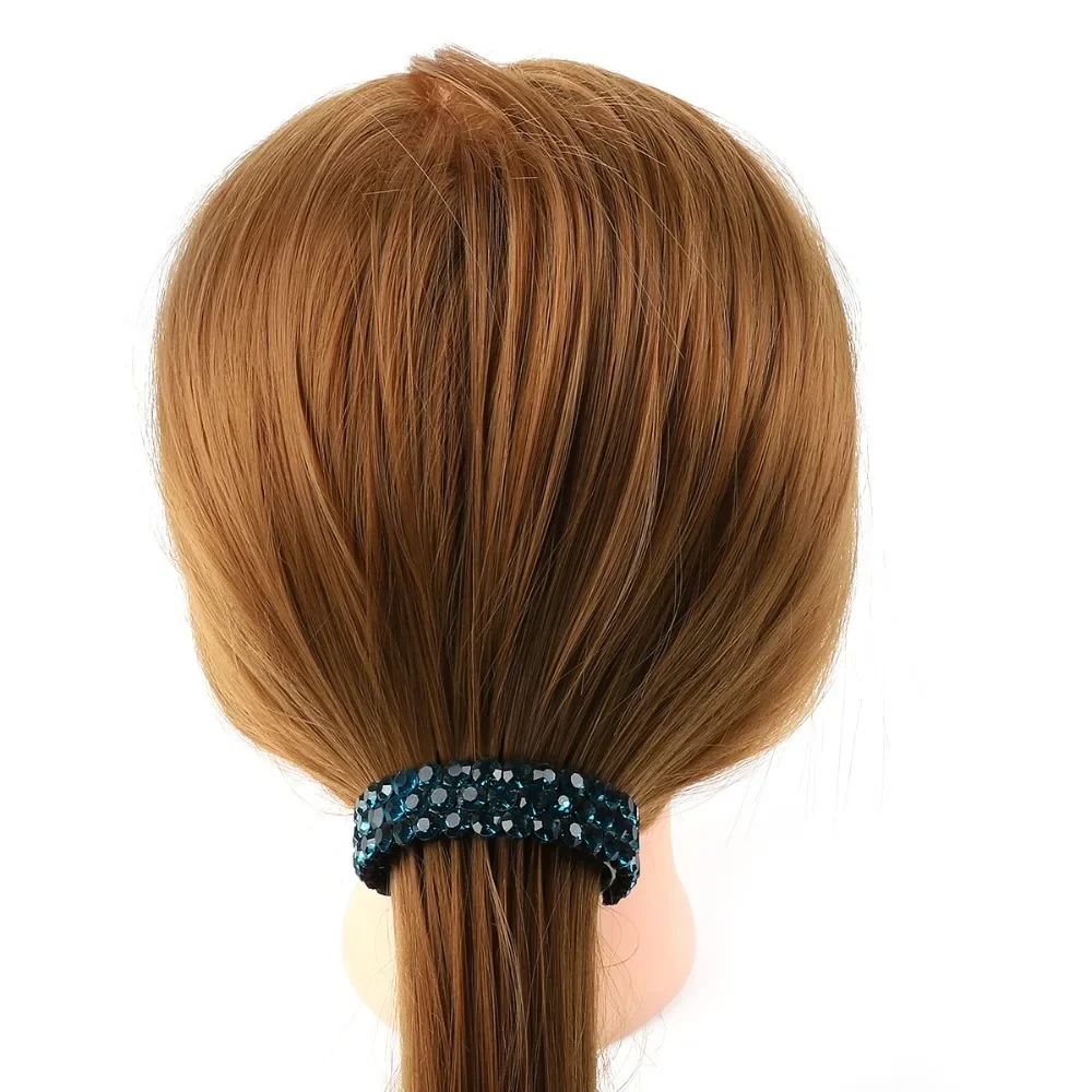 Women Hair Clips Crystal Bird Nest Hair Claw Bun Maker Hairgrip Hairpins Girls Ponytail Holder Clamps Headwear Hair Accessories