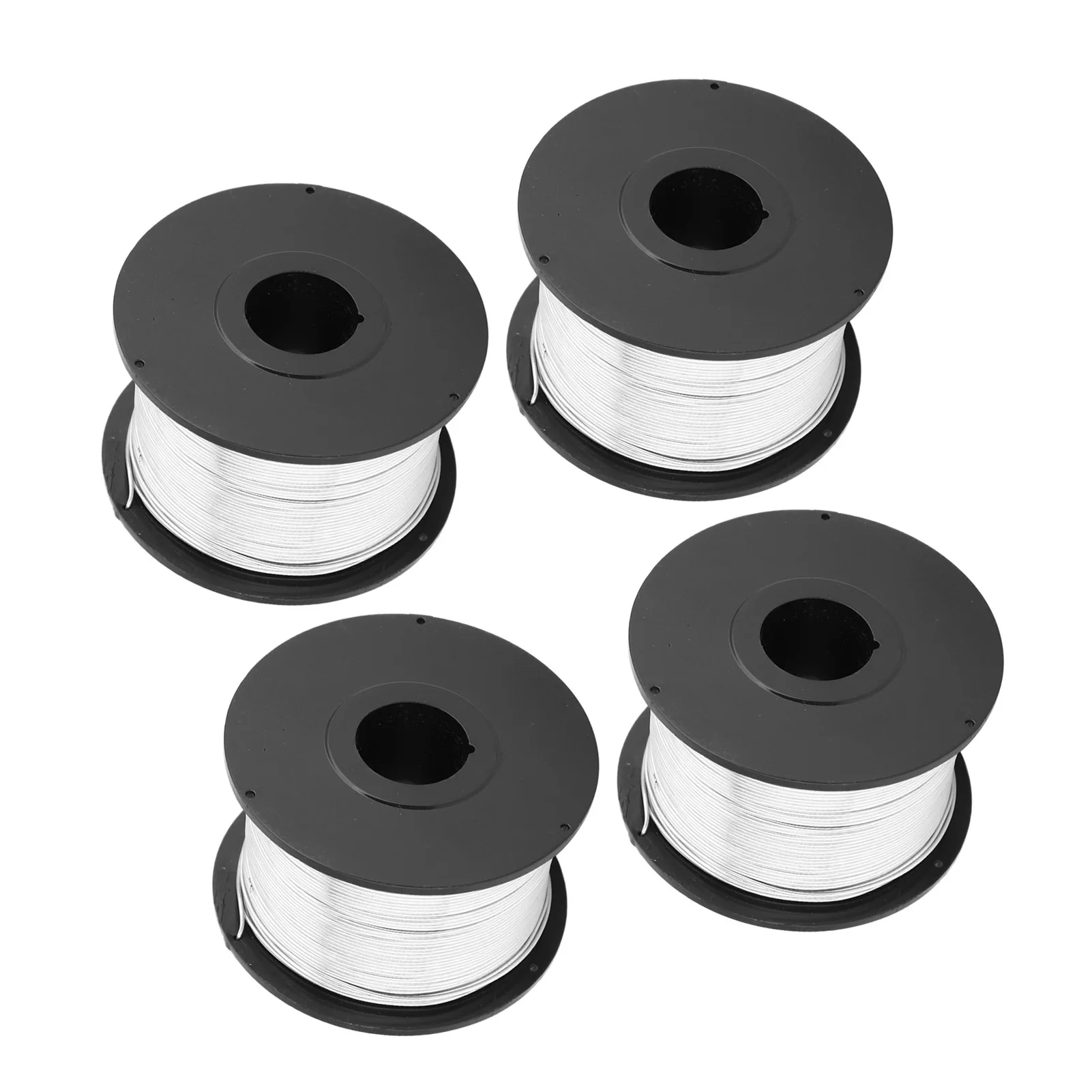 4 قطعة 110 متر طول 0.8 مللي متر قطر سلك ربط حديد التسليح الصلب لآلة ربط حديد التسليح الأوتوماتيكية #3