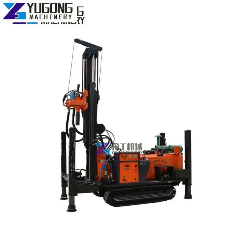 200M/300M/600M Drilling Depth Borehole DTH Water Well Drilling Rig Machines Drilling Percussion Core Water Well Drilling Rig