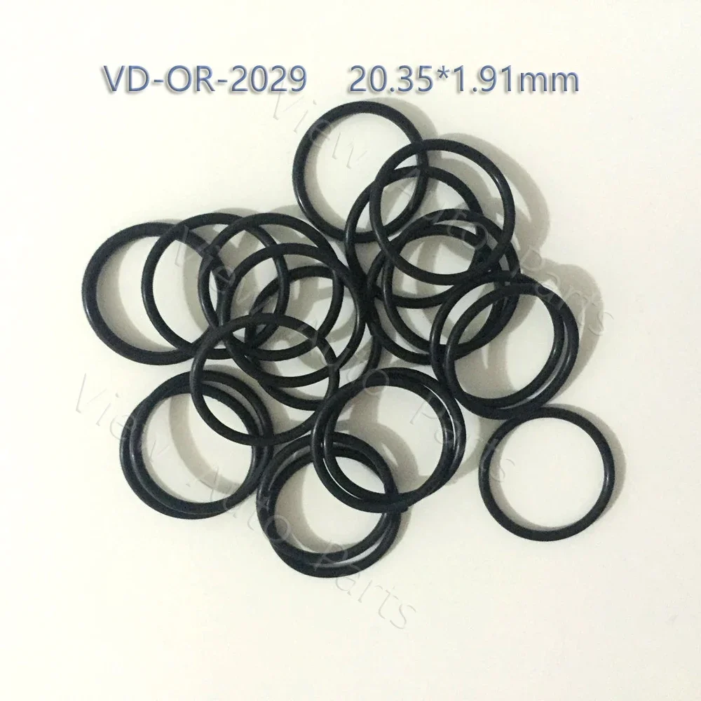 100 pz Iniettore FKM O'Rings ORings O-Rings O-Ring Kit di servizio di riparazione iniettori di carburante di alta qualità VD-OR-2029